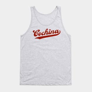 Cochina - Red design Tank Top